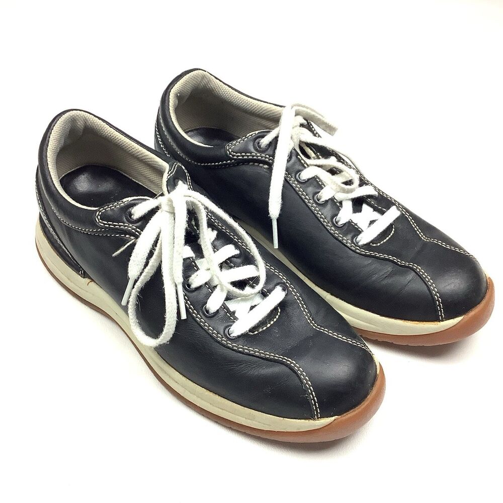 Rockport Taconic Men Oxford Sneaker Shoes Size 8.5 Black White Lace Up